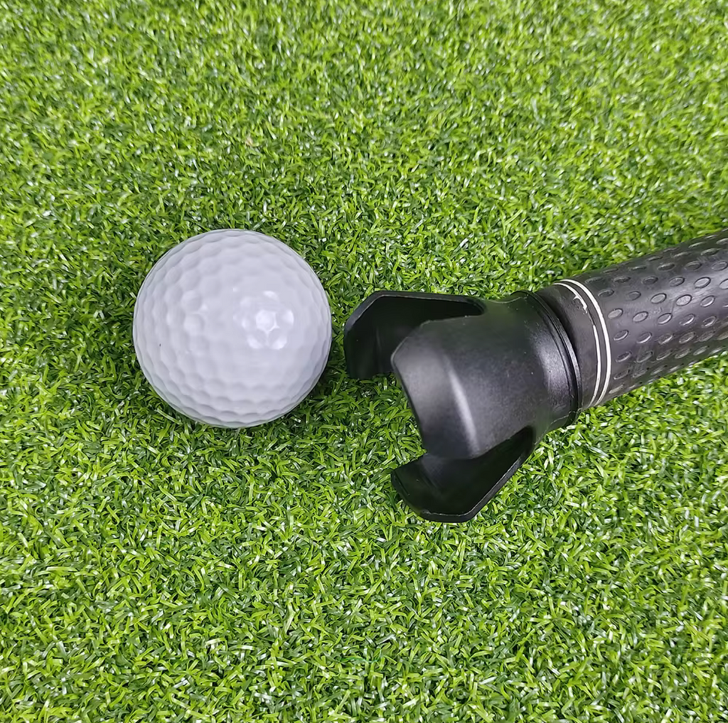 Golf Ball Retriever Attachment for Putter Grip